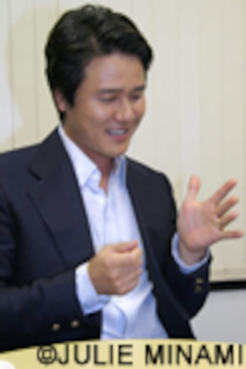 『王の男』カム・ウソン[甘祐晟]来日単独インタビュー