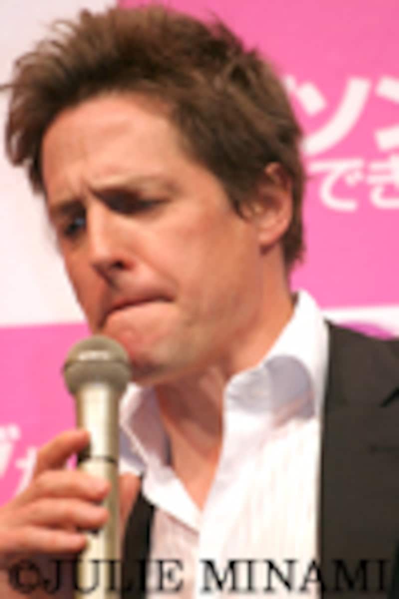 『ラブソングができるまで』ヒュー・グラント来日ジャパン・プレミア