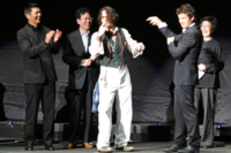 『パイレーツ・オブ・カリビアン／ワールド・エンド』アジア・プレミア