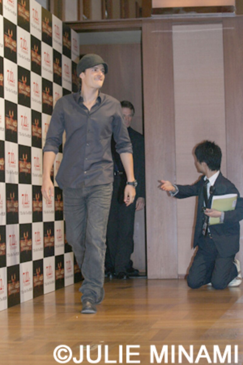 『パイレーツ・オブ・カリビアン/デッドマンズ・チェスト』来日会見