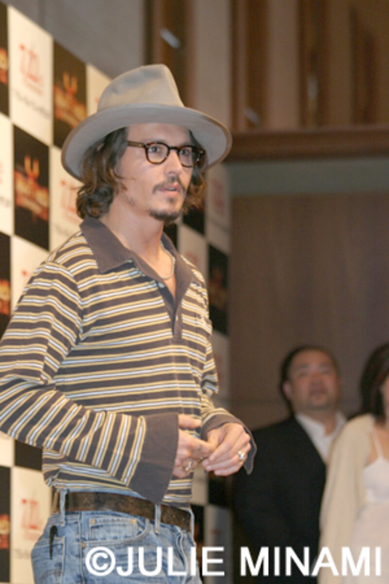 『パイレーツ・オブ・カリビアン/デッドマンズ・チェスト』来日会見