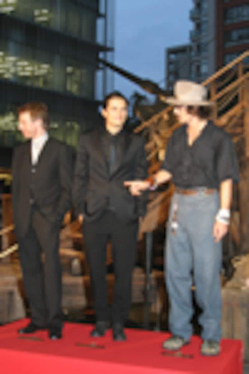 『パイレーツ・オブ・カリビアン／デッドマンズ・チェスト』プレミア写真