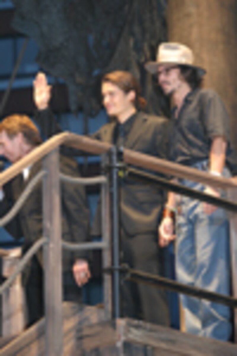 『パイレーツ・オブ・カリビアン／デッドマンズ・チェスト』プレミア写真