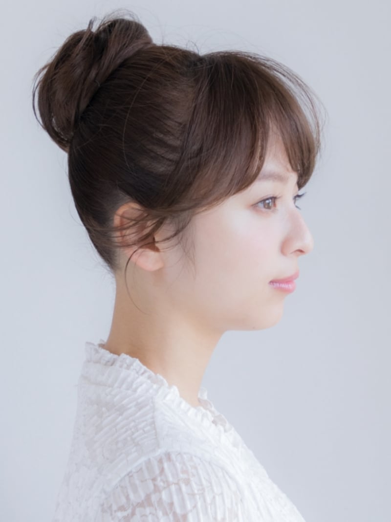 お団子ヘアの作り方・やり方・方法(サイドスタイル)