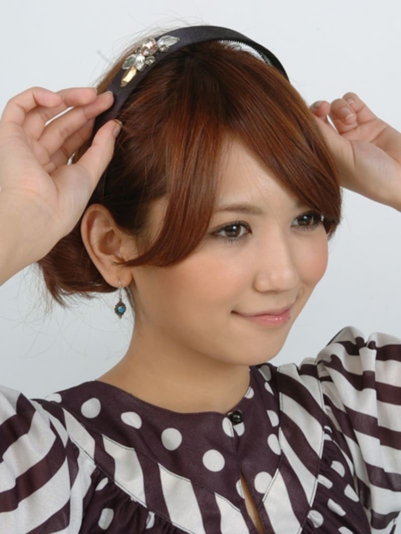 前すぎるとハチマキになりますよ☆