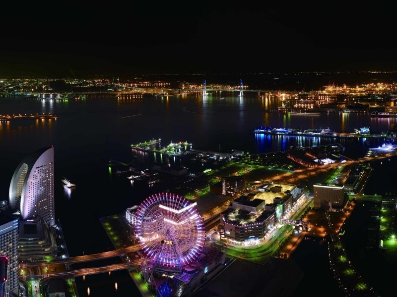 横浜を見下ろす展望台で新年を迎えましょう!※画像は夜景のイメージ(画像提供:ランドマークプラザ広報事務局)
