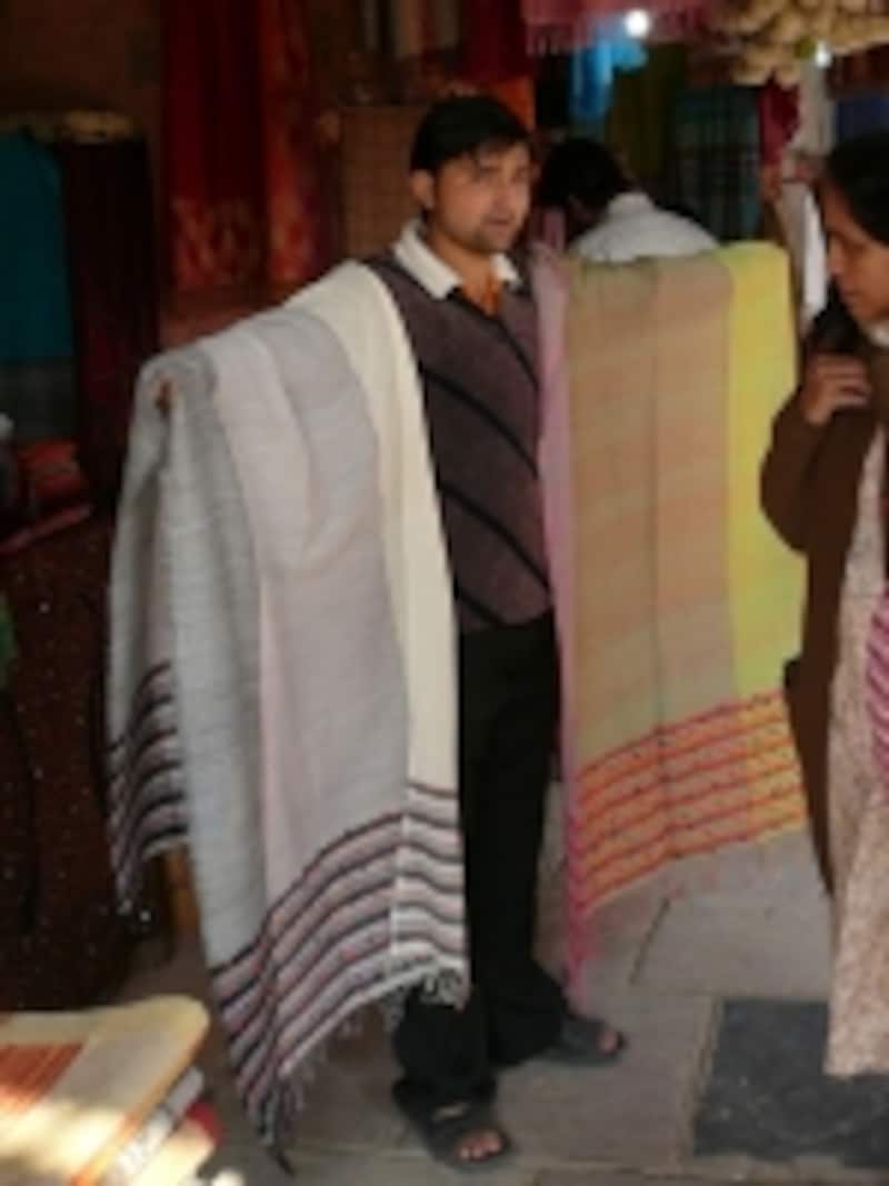 ショール屋のおにいさん