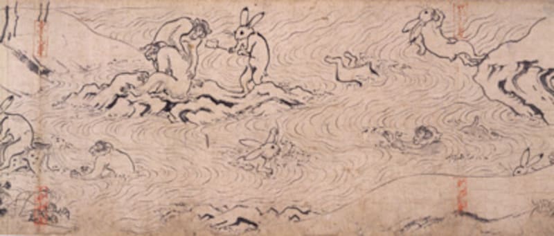 鳥獣人物戯画絵巻
