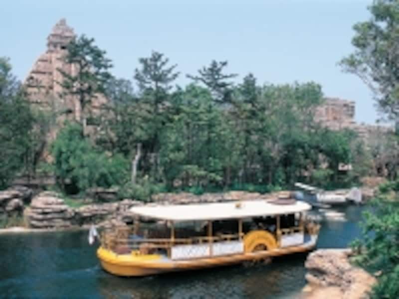 ロストリバーデルタを走る「ディズニーシー・トランジットスチーマーライン」