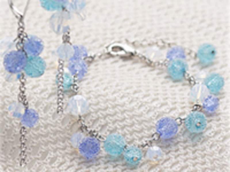 パーツつなぎブレスレット