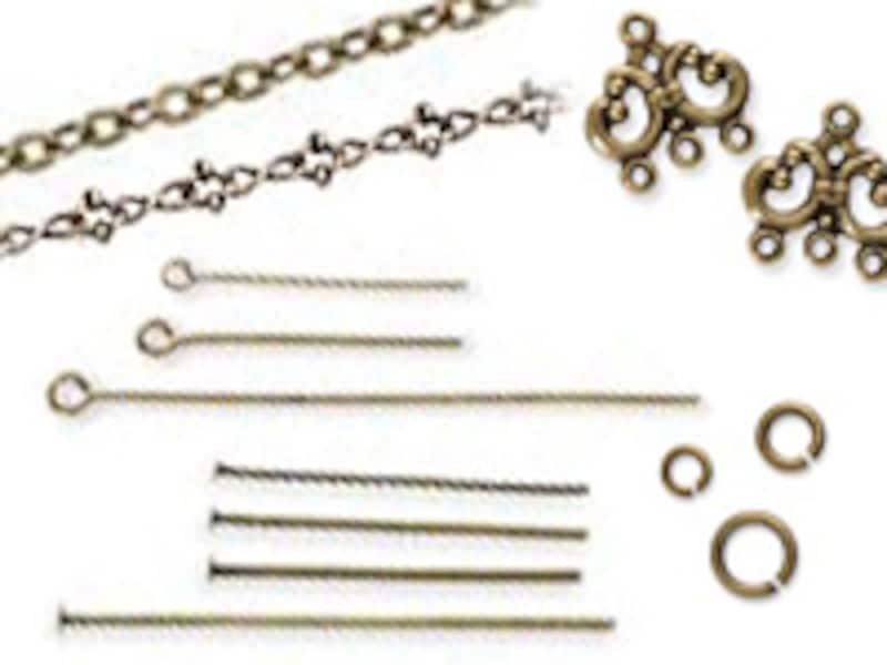 テグスとビーズ