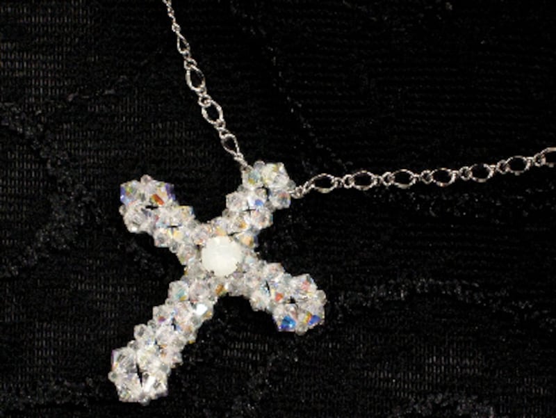 スワロフスキーのクロスモチーフのレシピ