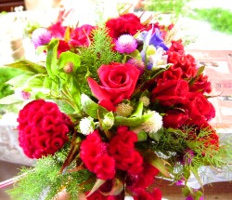 ドーム型に整える