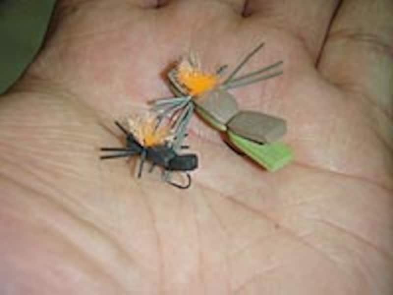 黒いものがアント（蟻）でソラックスはパラシュートパターンを使用している。