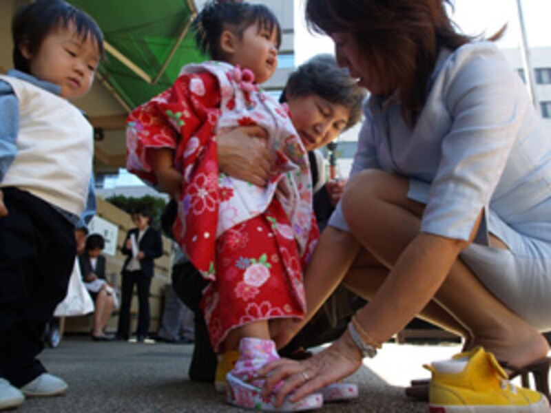 低い位置からの作例