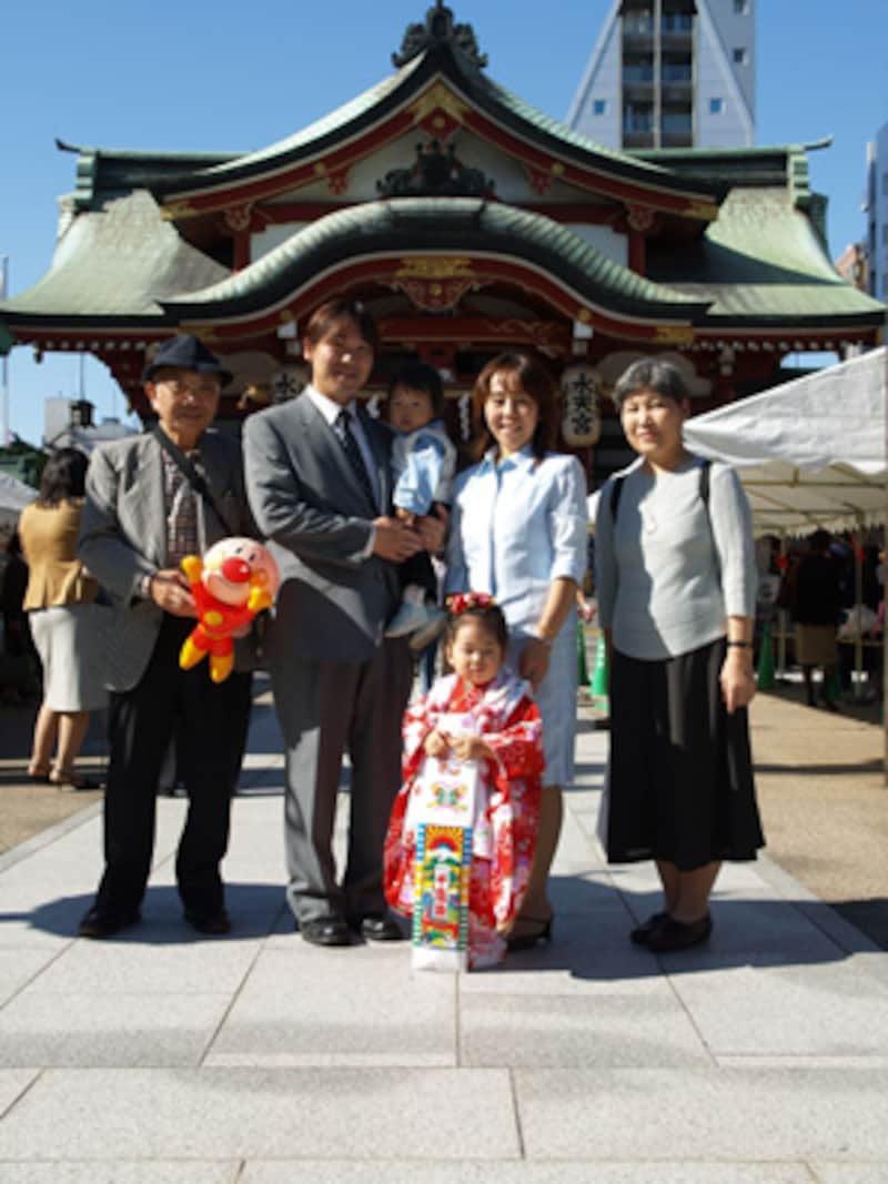 家族写真ポートレート