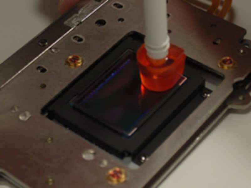 センサーのクリーニング