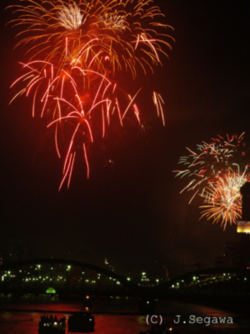 二箇所からの打ち上げ