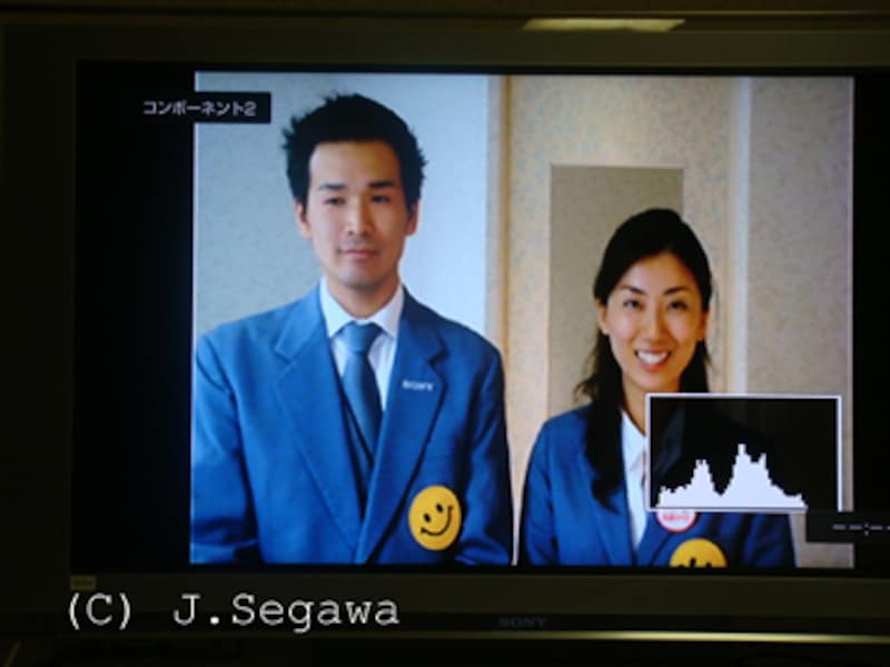 シャッターが切れた場面