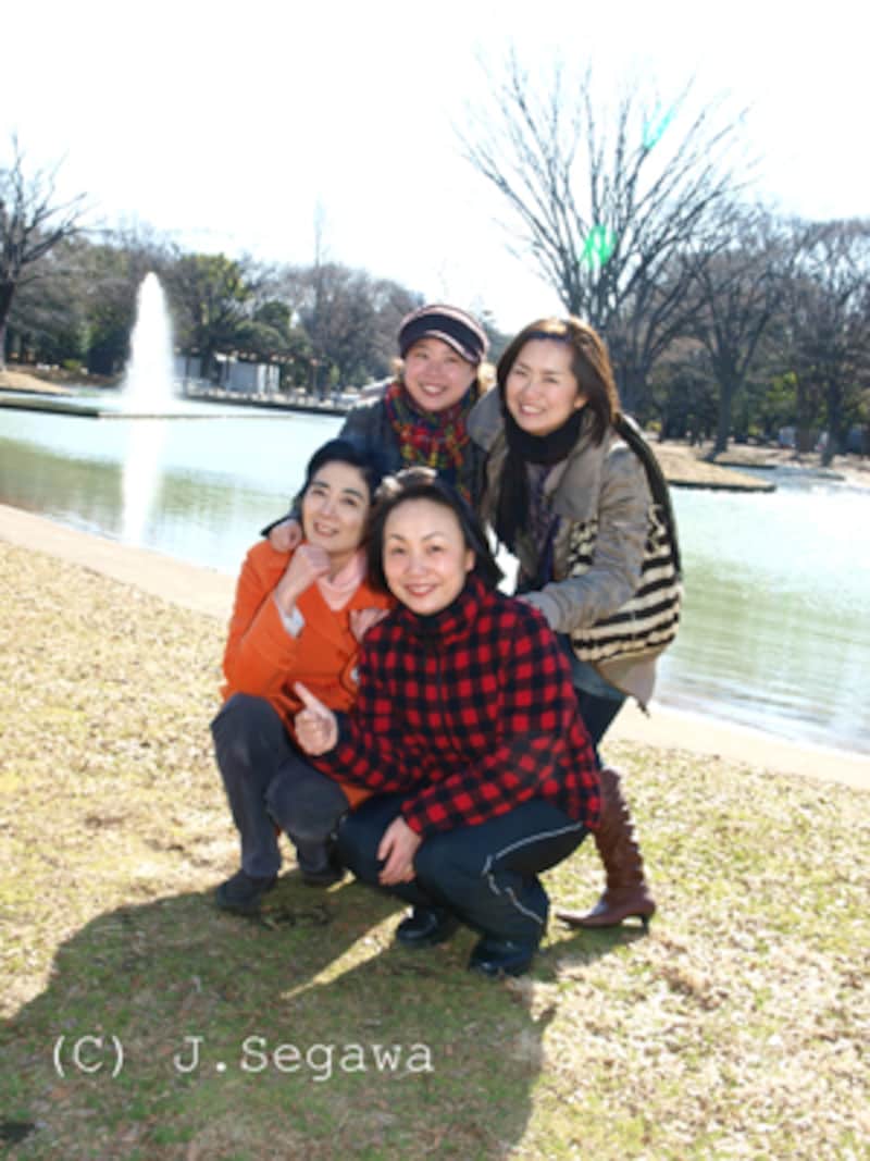 タテ位置集合写真