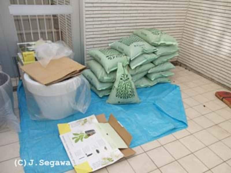 ガーデナーを撮影