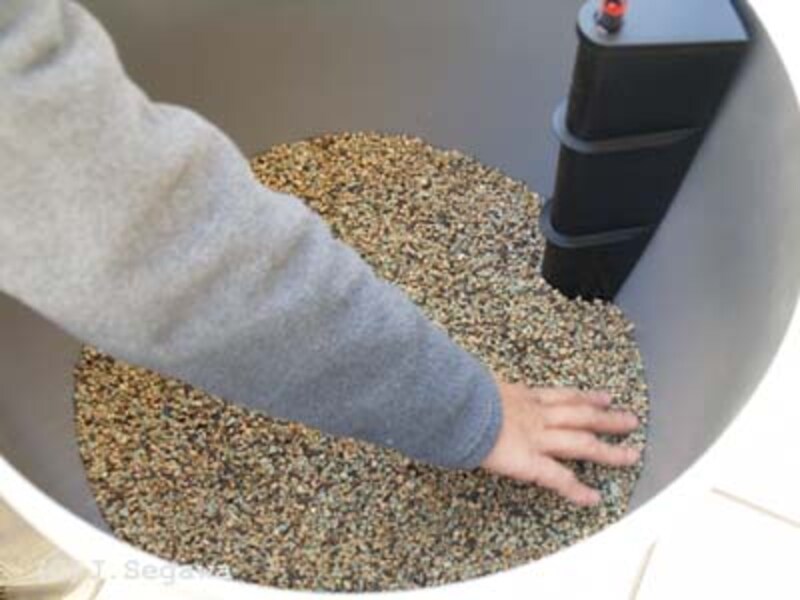 ガーデナーを撮影