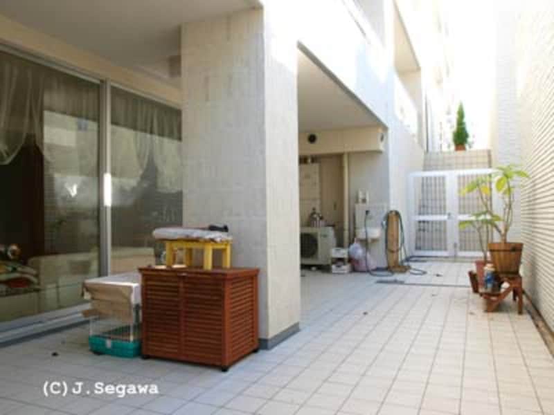 ガーデナーを撮影