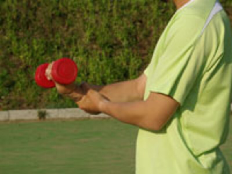 手の甲側の筋肉