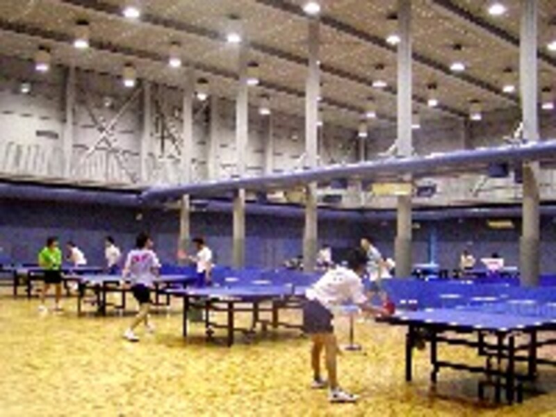 明治大学卓球部の新練習場