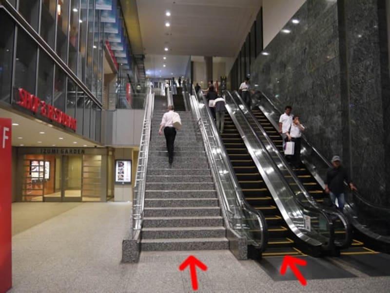 駅のエスカレータとはサヨナラ。3階までなら階段を使おう