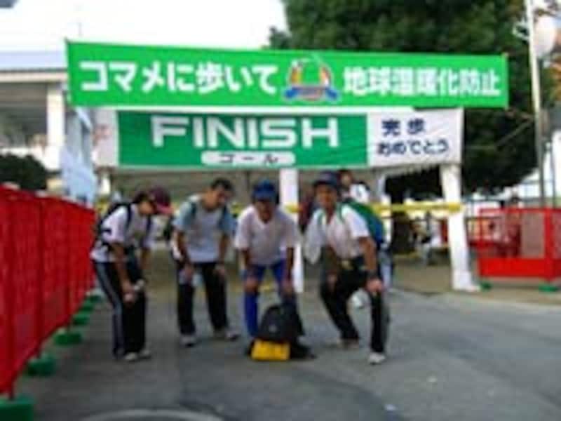 50kmウォークでへとへと