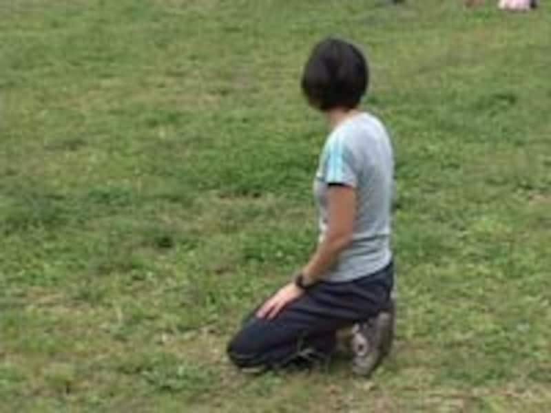足裏の組織を伸ばす
