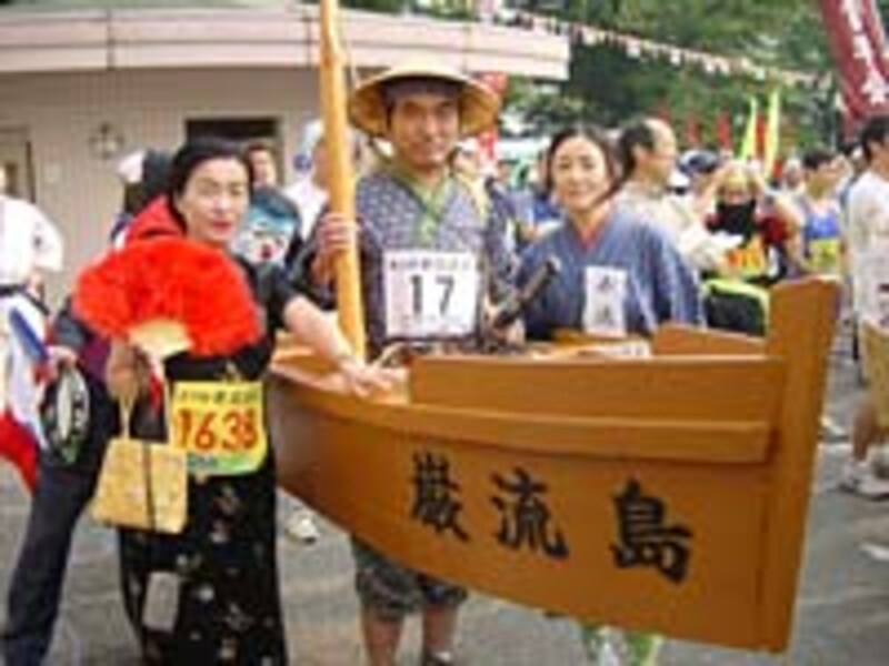 舟付き武蔵とお通