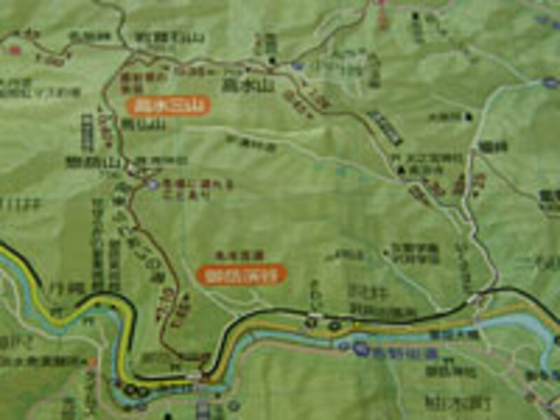 ハイキングのコースタイムに対して何パーセントになるかはすぐに掴める