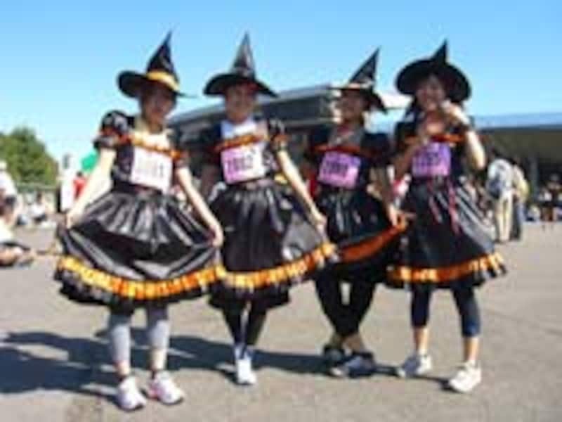 魔女がお出迎え