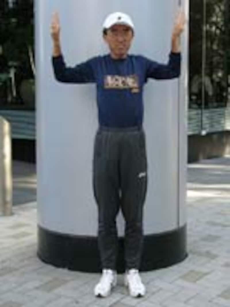 肩胛骨のストレッチング2