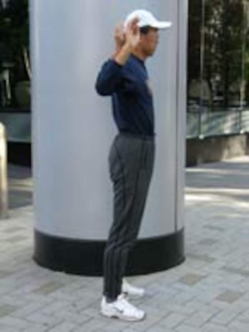 肩胛骨のストレッチング2