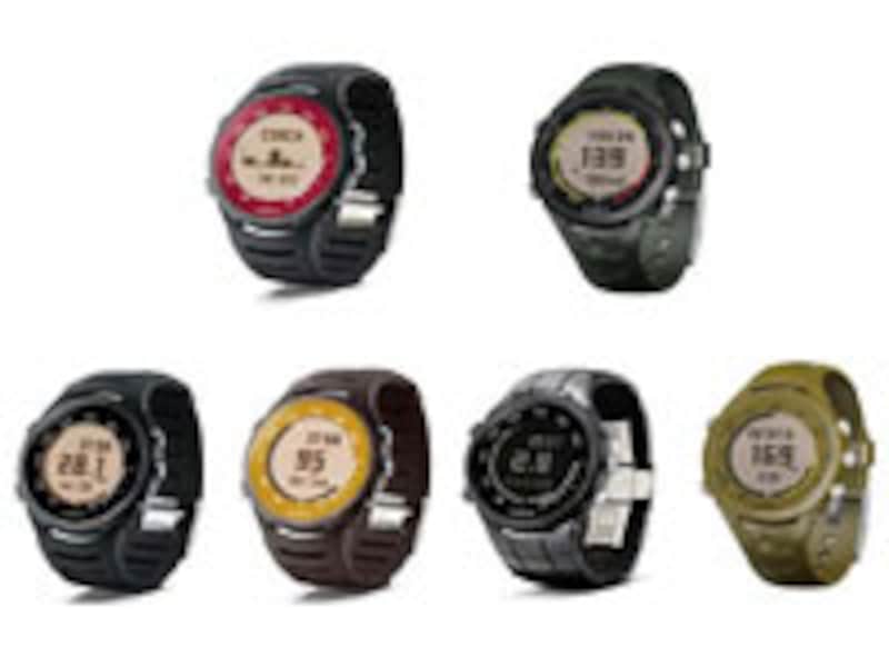 上段はt4c、下段はt3c。カラーバリエーションが豊富だ