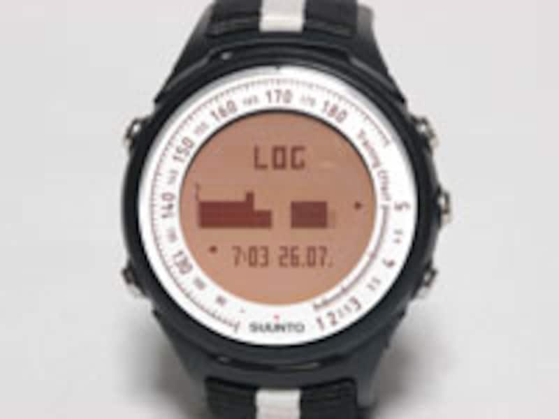 ログ記録は15回分リストップコンピューターに保存している。まず見たい回のログを選び