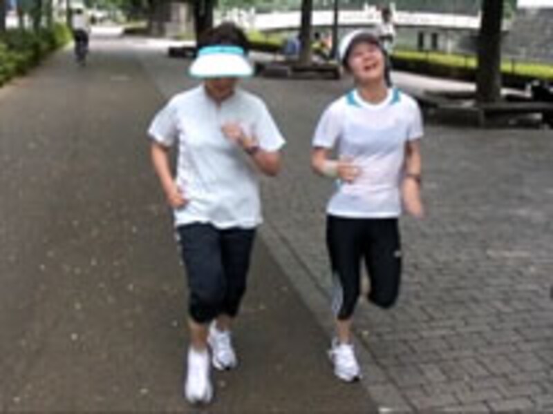 3時間45分を目指すKAORUさんと増田さんはラストに叩き合い