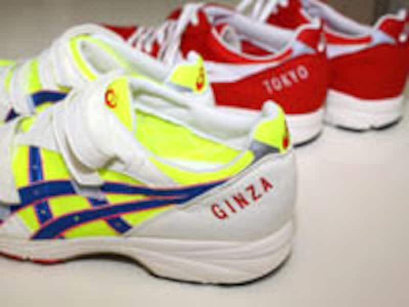 マイオウンシューズの究極がネーム刺繍だ。名前に限る必要はない