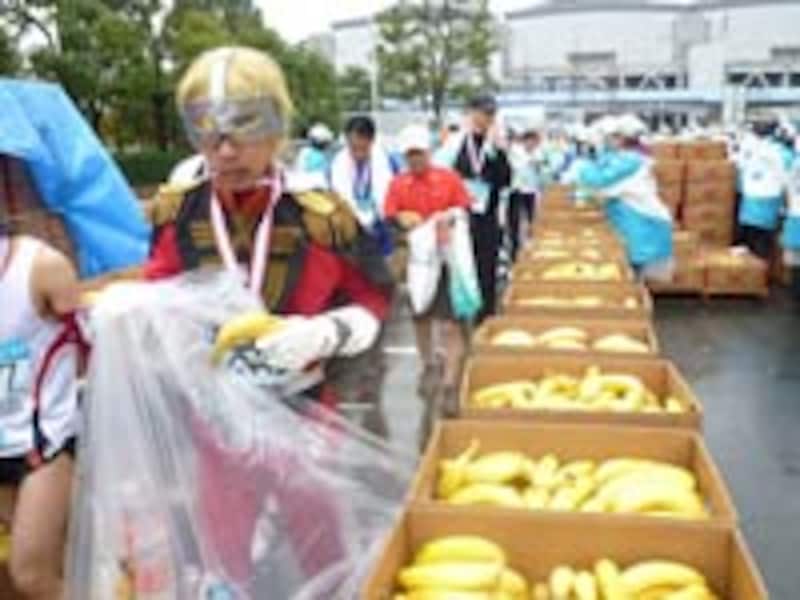 どこの誰かは知らないけれど強そうな超人もバナナが好き