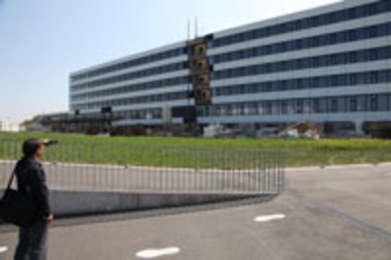 建設中の新テストセンター