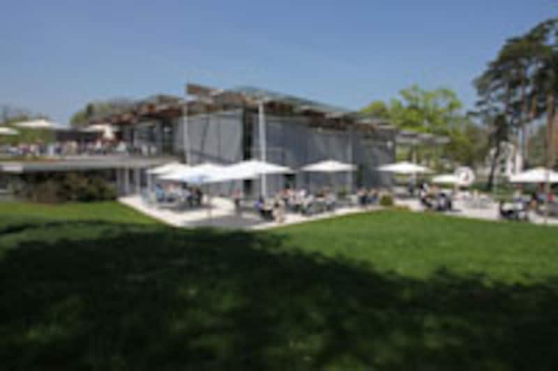 リゾートの高級カフェ？いえ、食堂です