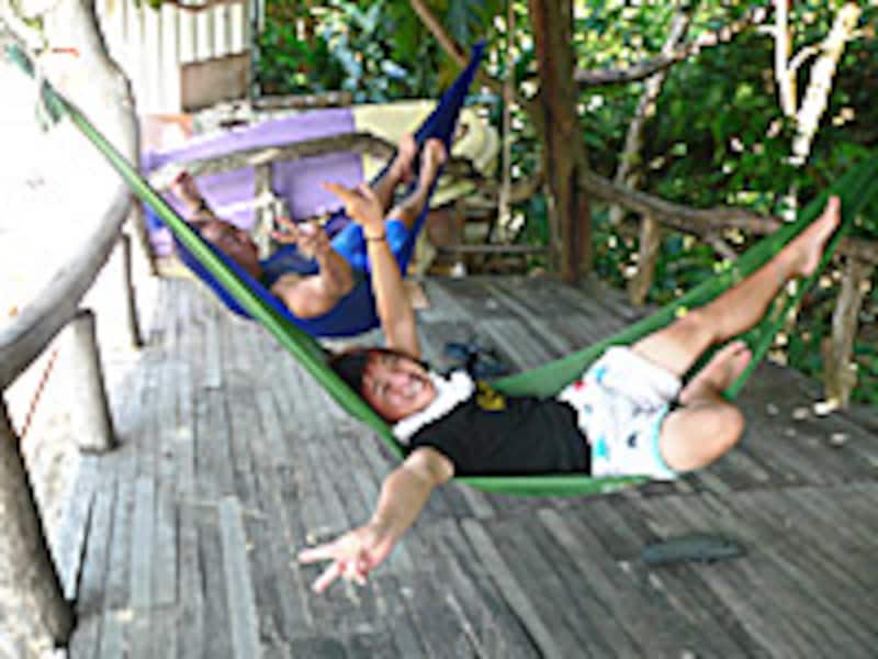 楽しいハンモック