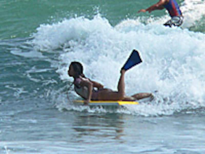 step3 ボードが滑り始める