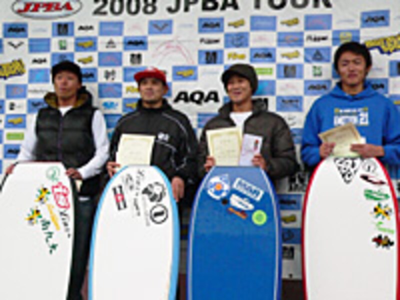 DKの年間ランキング上位4名