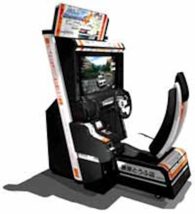 「頭文字D ARCADE STAGE 4」ゲーム機本体
