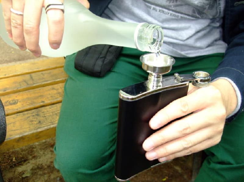 じょうごを装着