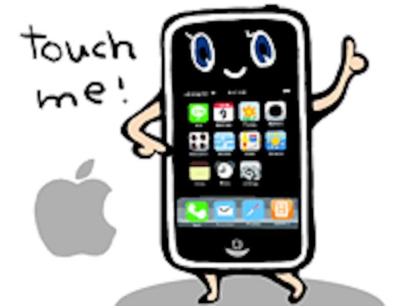 iPod touchの図